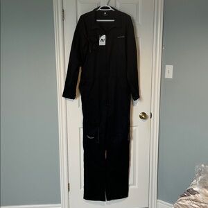🔥🆕🔥 Norman Arctic Unique Black Utility Workwear Jumpsuit Coverall L